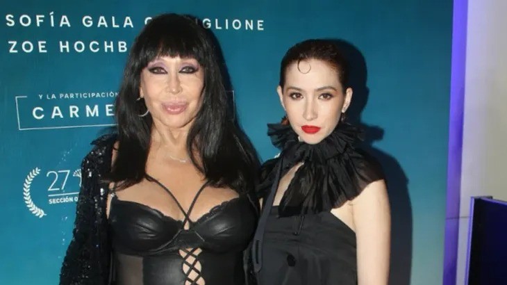 Se filtraron las primeras escenas del rodaje de la serie de Moria Casán